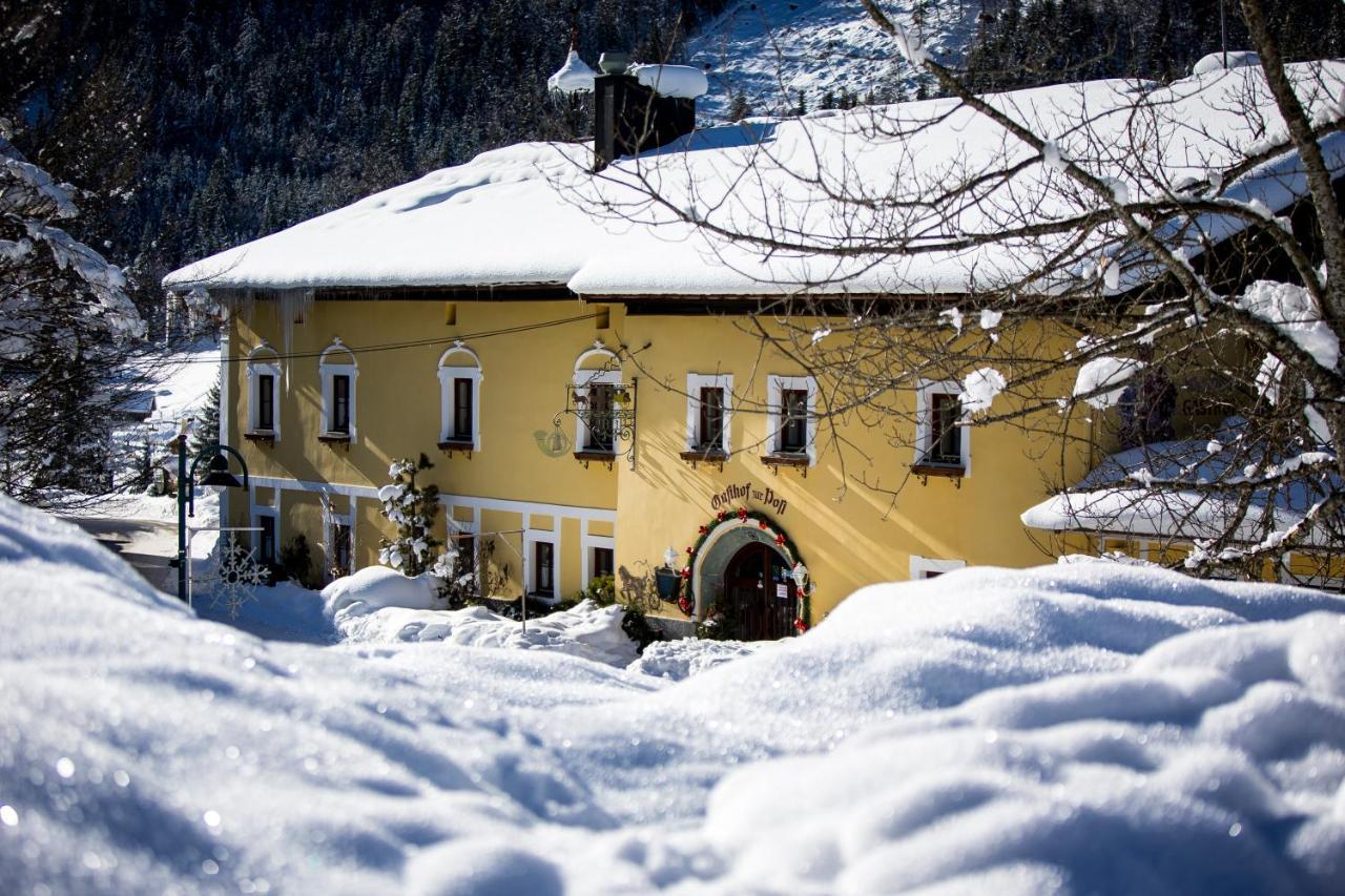Ferienhotel Gasthof zur Post Untertauern Exterior foto